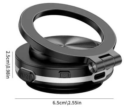 E+ BLACK TECHNOLOGY WIRELESS MAGNECTIC MOBILE SUCTION STAND