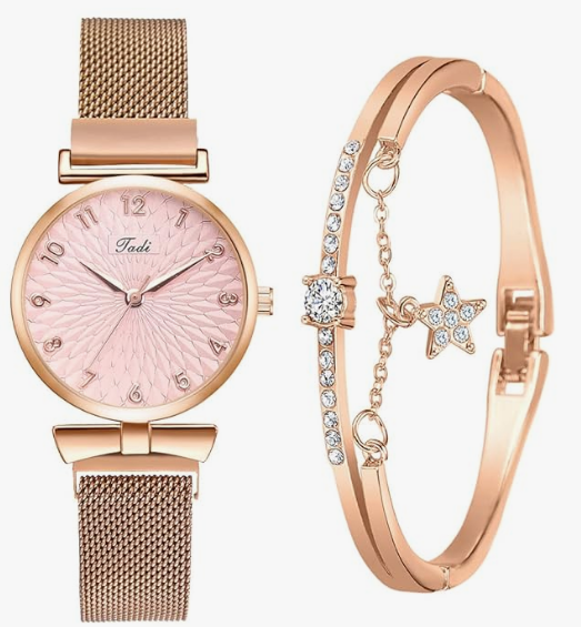 E+ WOMEN WATCH WITH BRASLET