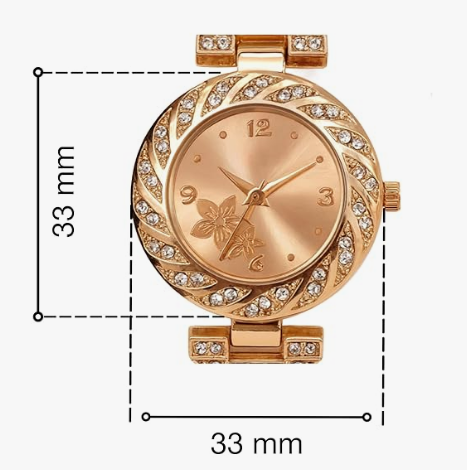 E+ WOMEN WATCH WITH NECKLES