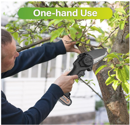 E+ MINI ELECTRIC CHAINSAW CORDLESS MACHINE