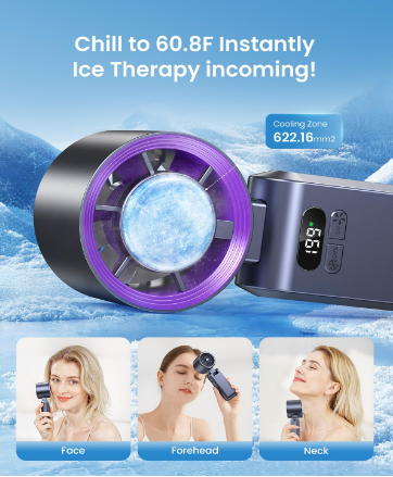 E+ HANDHELD AC FAN
