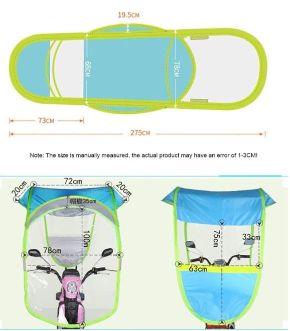 Waterproof Scooter Rain Cover
