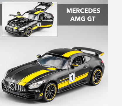 E+ Mercedes AMG 1:24 Die-Cast Model Car Toy