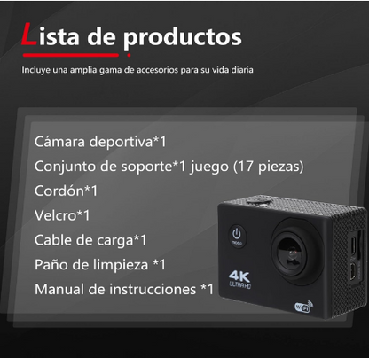 E+ ACTION CAMERA