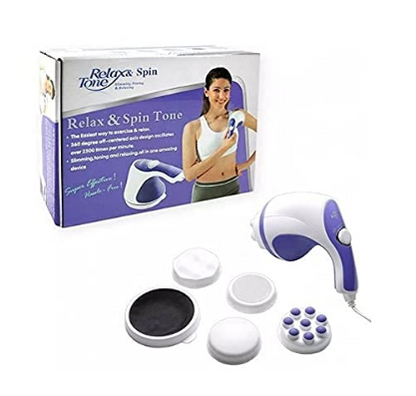 E+ RELAX & SPIN TONE BODY MASSAGER