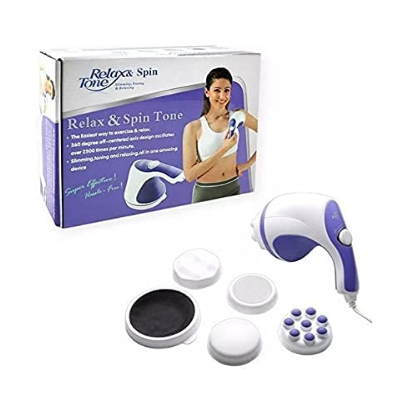 E+ RELAX & SPIN TONE BODY MASSAGER