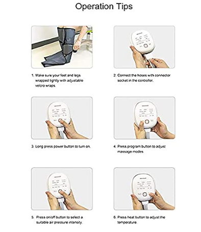 E+ AIR COMPRESSION LEG MASSAGER