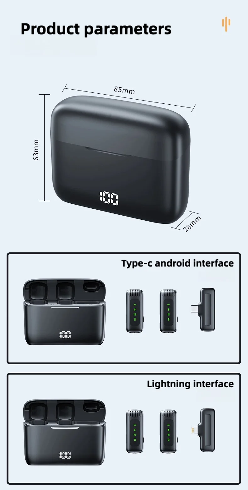 E+ J16 Wireless Lavalier Microphone