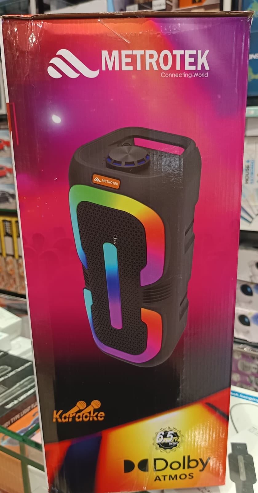 E+ METROTEK MOBILE MULTIMEDIA THUNDER MAX SPEAKER