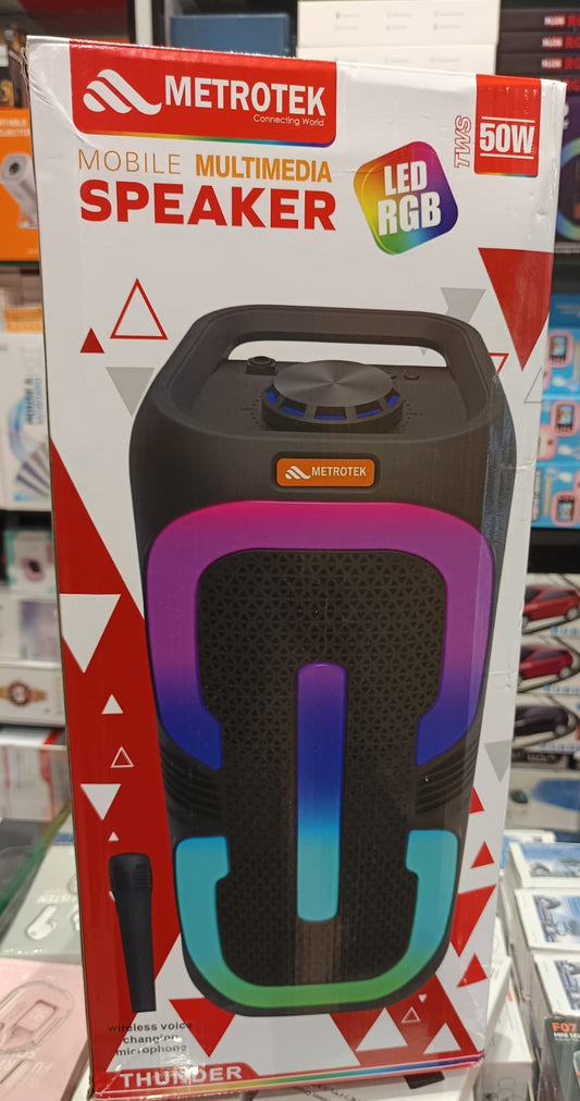 E+ METROTEK MOBILE MULTIMEDIA THUNDER MAX SPEAKER