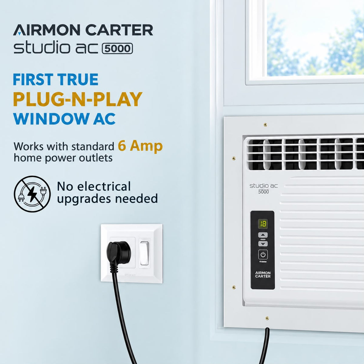 AIRMON CARTER 0.5 TON INVERTER AC