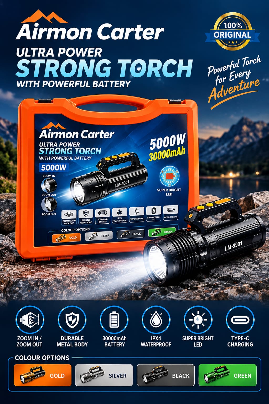E+ULTRA POWER STRONG TORCH