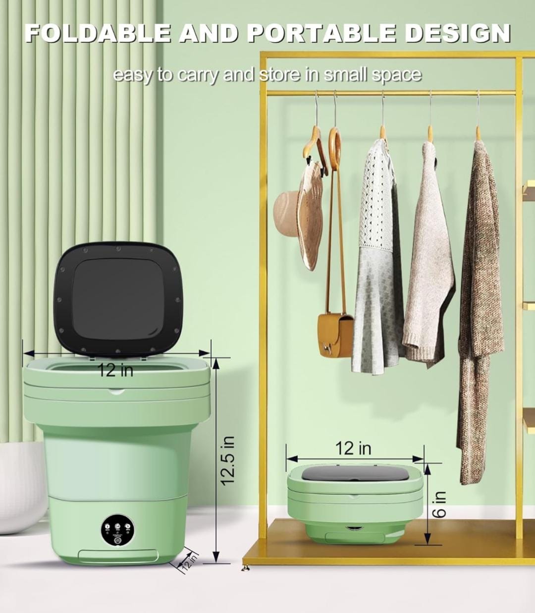 E+ Mini portable washing machine