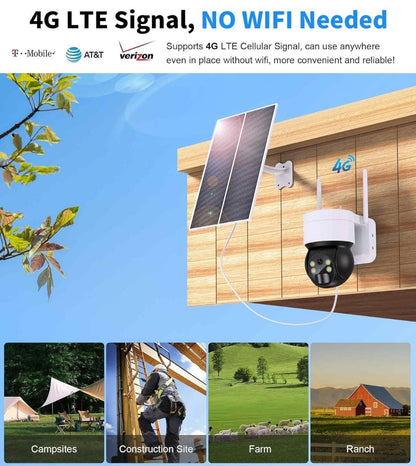 E+ Intelligent Solar Camera