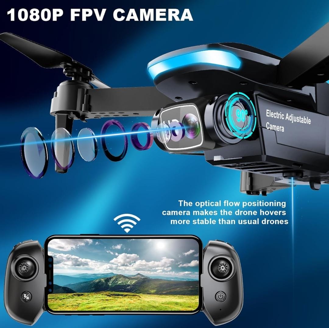 E+ A foldable RC quadcopter DRONE