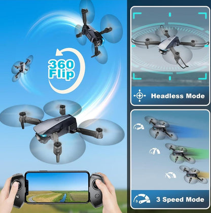 E+ A foldable RC quadcopter DRONE