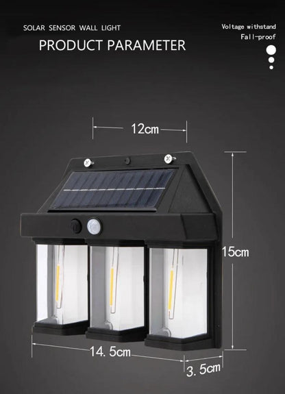 E+ Solar interaction wall lamp