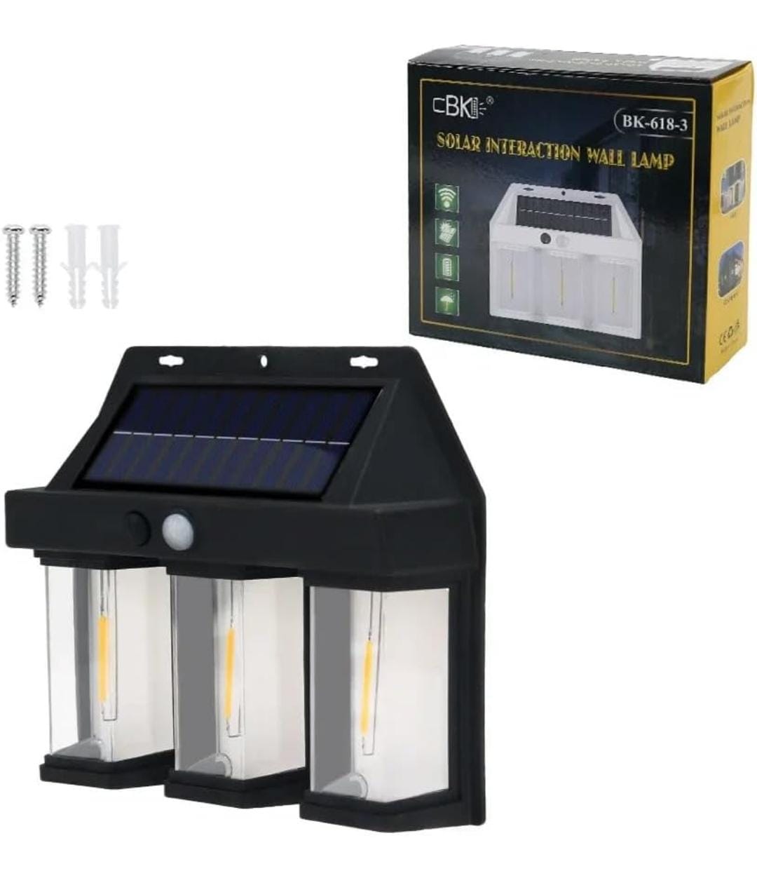 E+ Solar interaction wall lamp