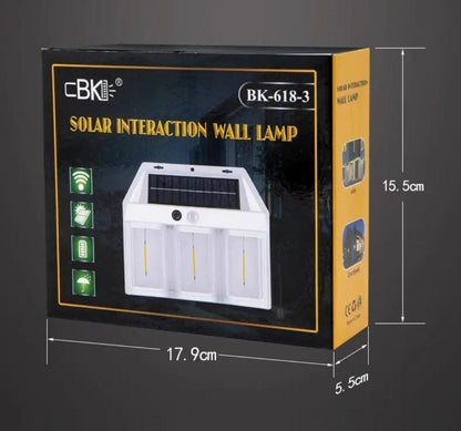 E+ Solar interaction wall lamp