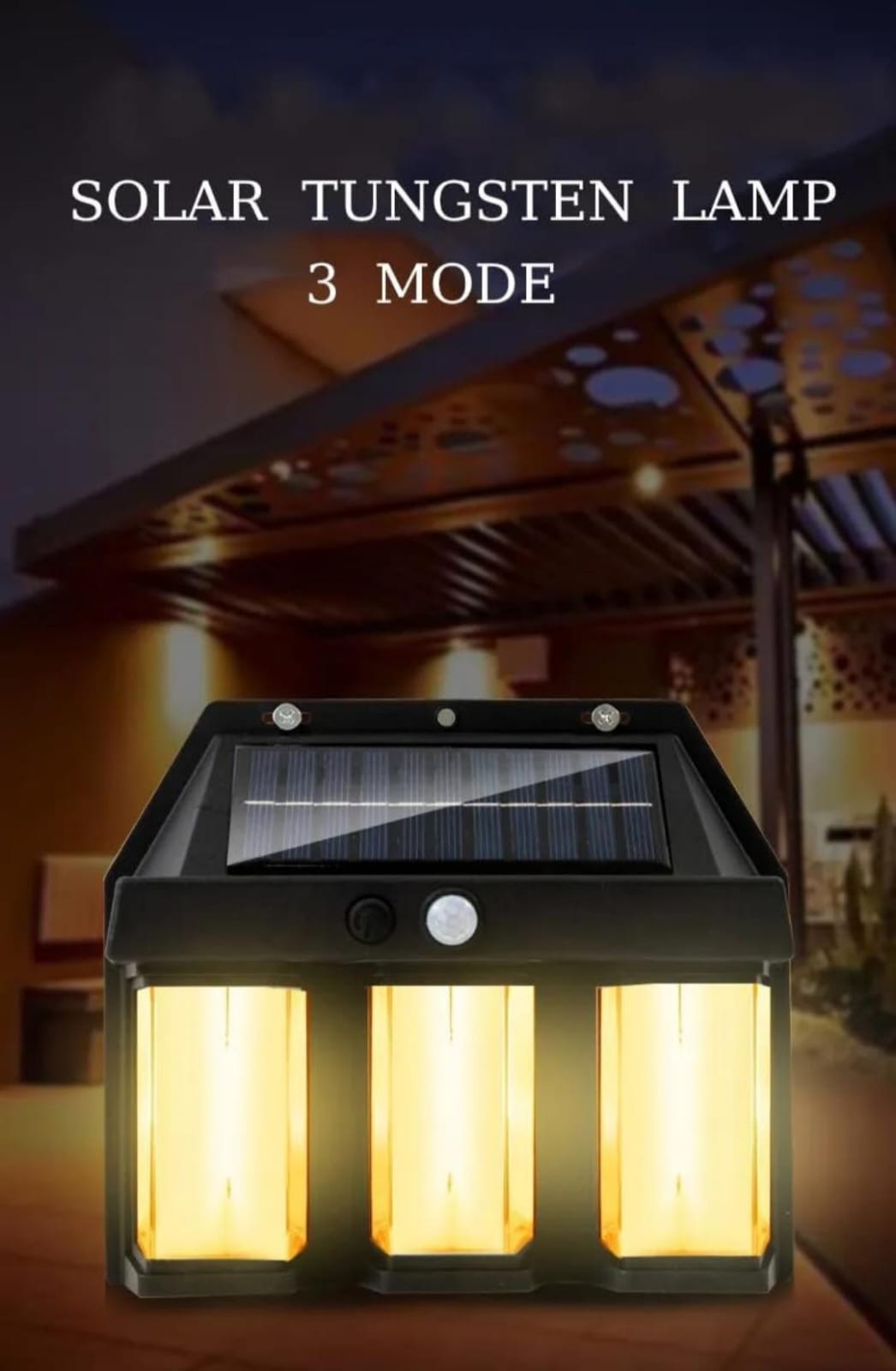 E+ Solar interaction wall lamp