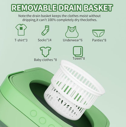 E+ Folding portable Washing machine