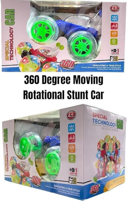 E+ 360° rotation stunt car