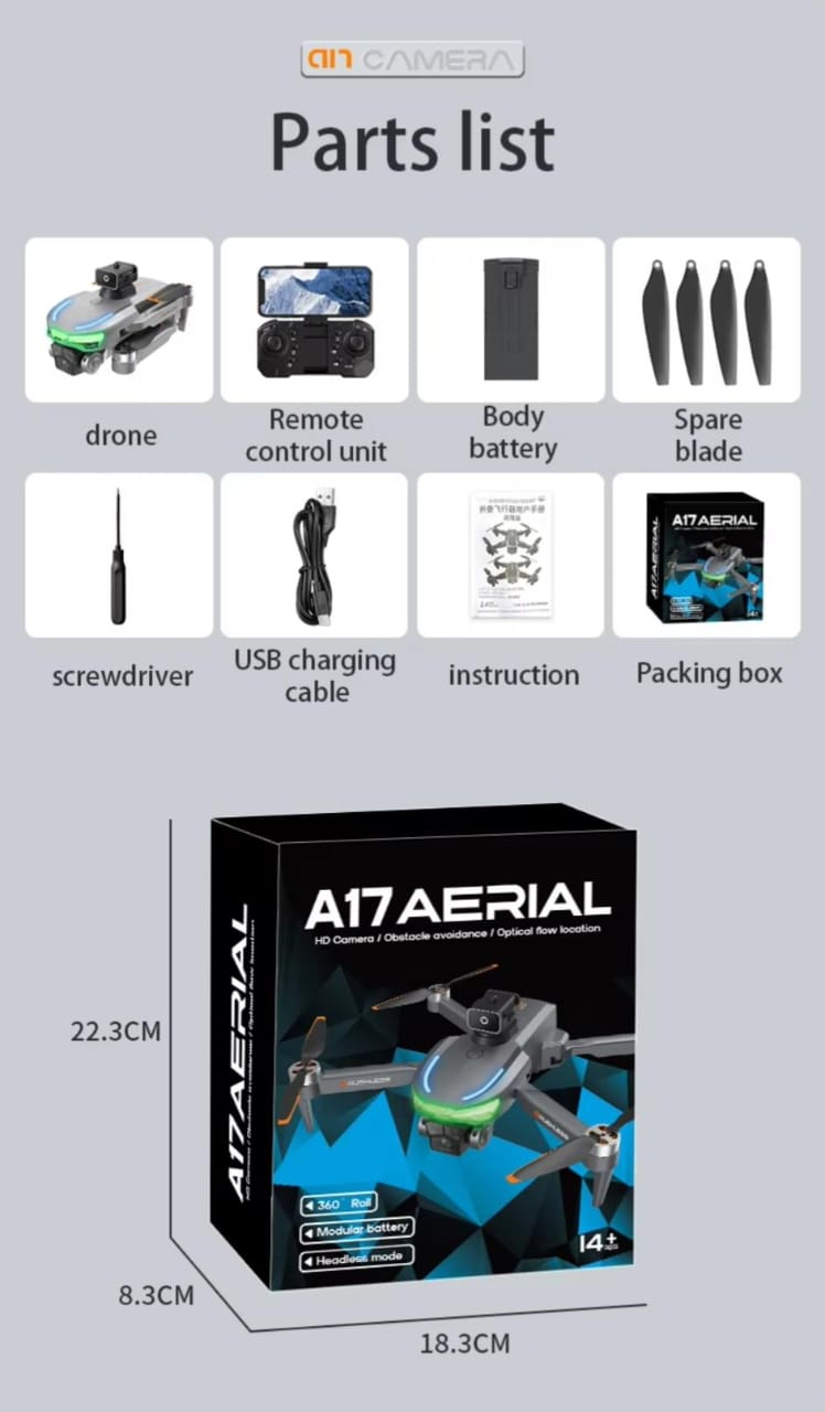 E+ A17 Mini Drone