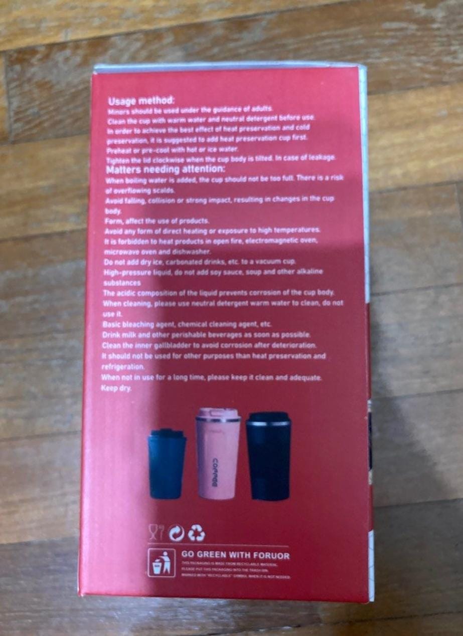 E+ Vacuum flag container