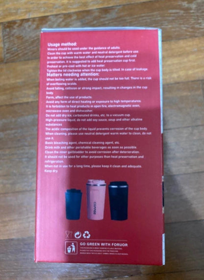 E+ Vacuum flag container