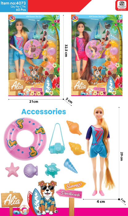 E+ SUMMER SANDBEACH DOLL