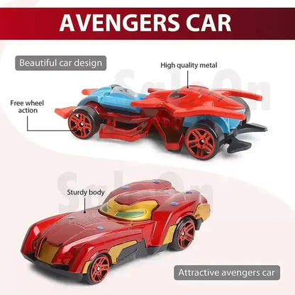 E+SUPERHERO DIECAST TOY CAR