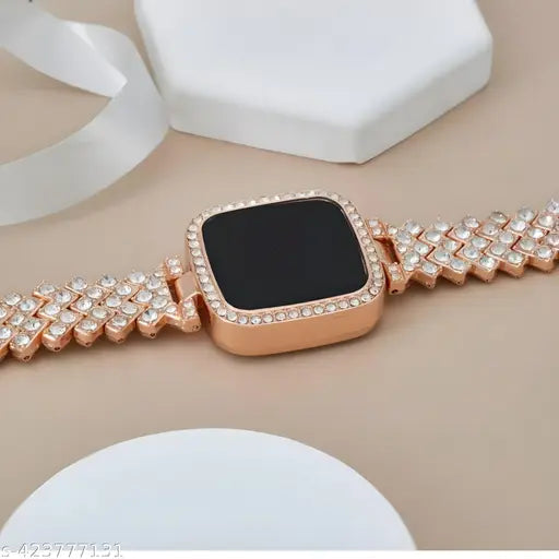 E+ Digital Rhinestone Watch Set of 4