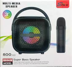 E+ SING-E ZQS1343W 3-Inch Multimedia Super Bass Speaker