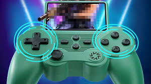 E+ 2024 New Arrival Q20 Handheld Game Console+ Controller in One, 520 Games Single Double Player Game