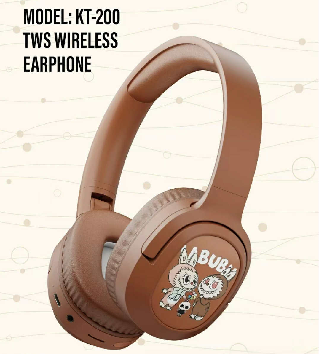 E+ KT-200 Labubu BT Headphones
