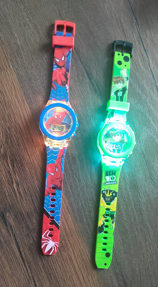 E+KIDS CARTOON CHARACTER WATCH