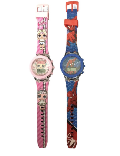 E+KIDS CARTOON CHARACTER WATCH