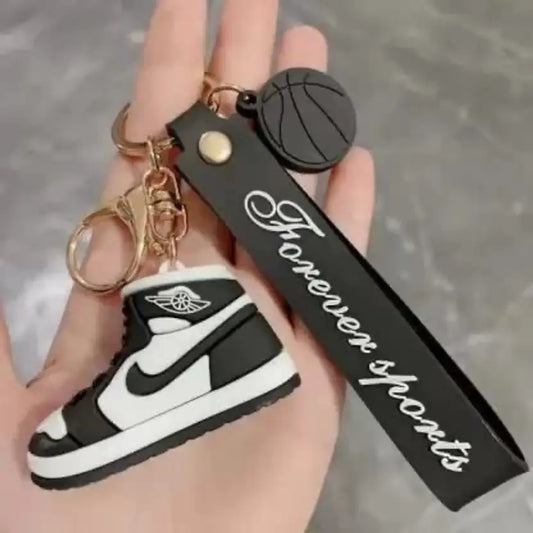 E+ N*KE JORDAN CLASSIC BLACK SHOE KEYCHAIN W STRAP Key Chain