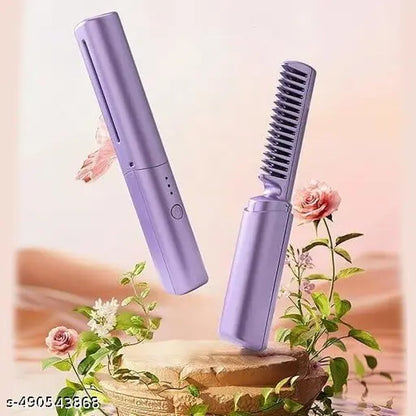 E+ Rechargeable Hot Comb hair straightener