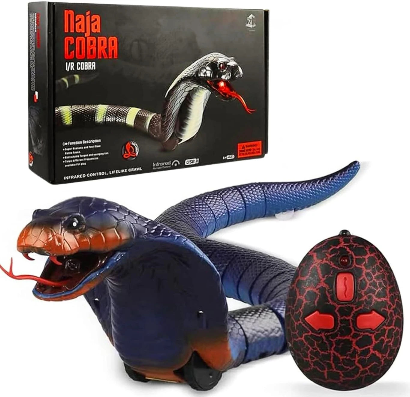E+REMOTE CONTROL SNAKE TOY