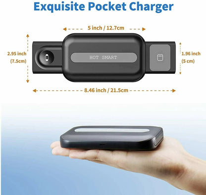 E+ HOT 3-in-1 Wireless Fast Charger