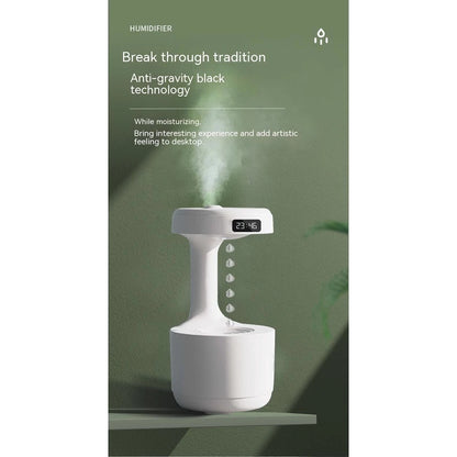 E+ Anti-gravity Humidifier with Clock