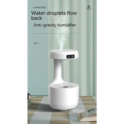 E+ Anti-gravity Humidifier with Clock