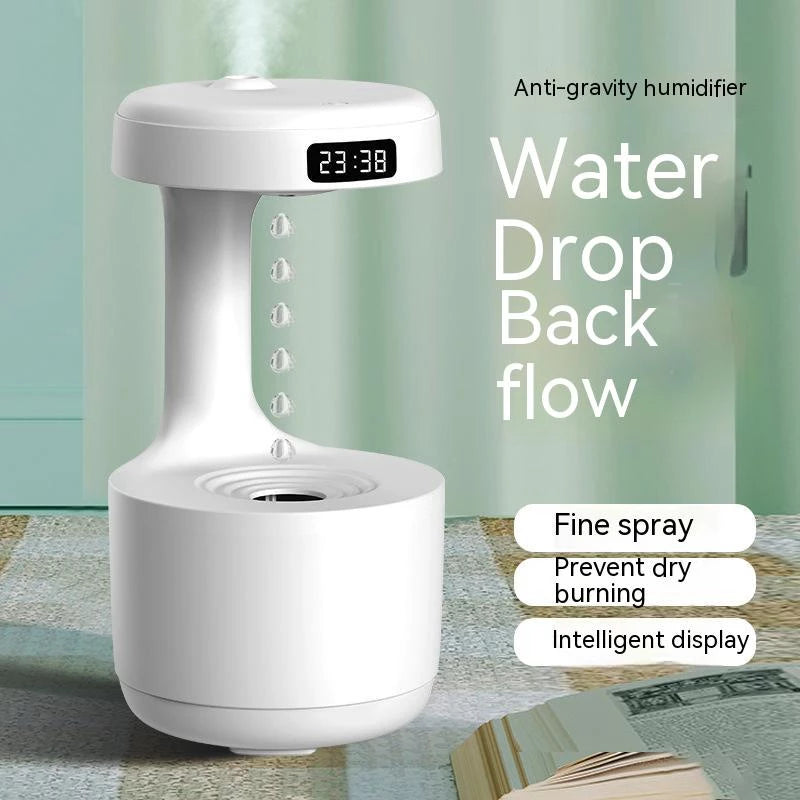 E+ Anti-gravity Humidifier with Clock