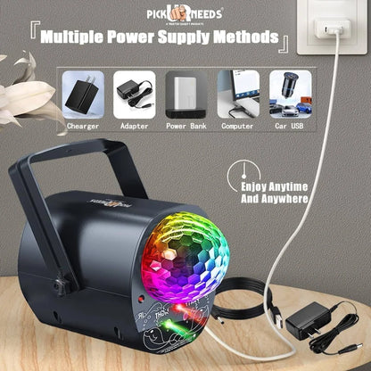 E+ LED DISCO EFFECT LIGHT  BALL