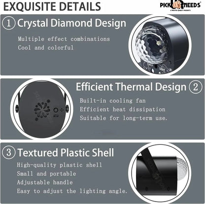 E+ LED DISCO EFFECT LIGHT  BALL