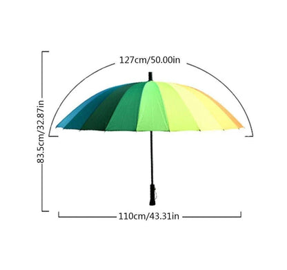 E+ RAINBOW UMBRELLA( BIG)