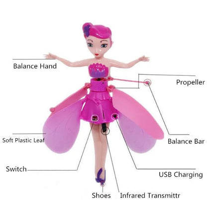 E +FLYING FAIRY DOLL
