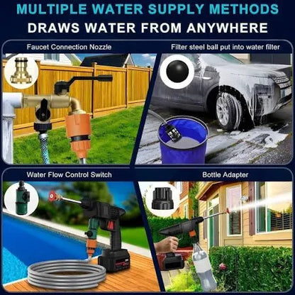 E+ Pressure Washer Gun | Home Cleaning Works Like Car & Bike Washing, Gardening